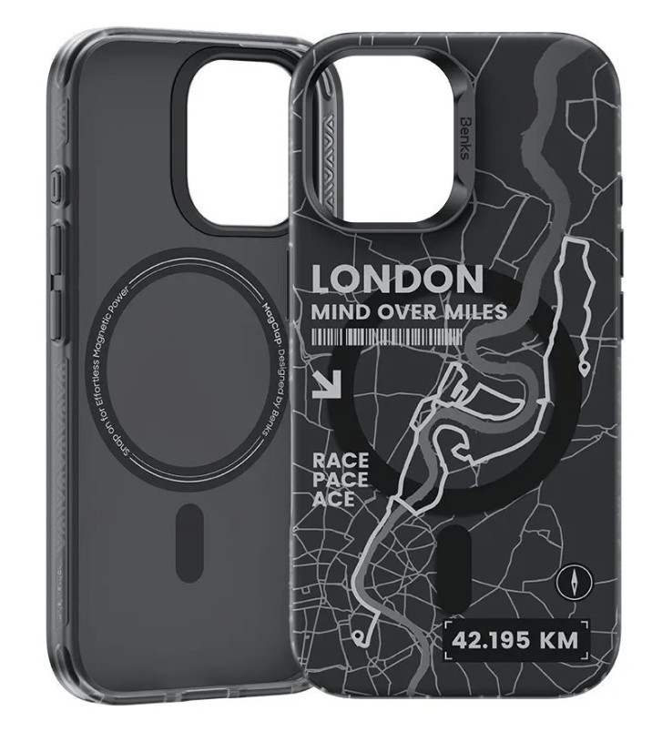 Чехол силиконовый Benks LONDON Phone Case (MagSafe) для iPhone 16 Pro 6.3" 1 Чехол силиконовый Benks LONDON Phone Case (MagSafe) для iPhone 16 Pro 6.3" 1