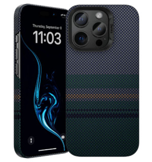 Чехол Benks Aurora ArmorAir Case built with Kevlar® для iPhone 16 Pro 6.3", принт арктическое ночное 1