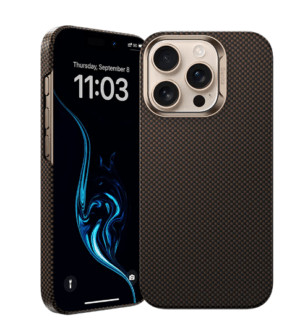 Чехол Benks ArmorTint Case built with Kevlar® для iPhone 16 Pro Max 6.9", цвет золотой (Gold) 1