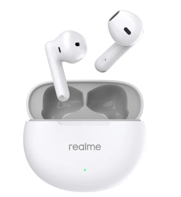 Беспроводные наушники RealMe Buds T01, TWS, белые (RMA2406) 1 Беспроводные наушники RealMe Buds T01, TWS, белые (RMA2406) 1