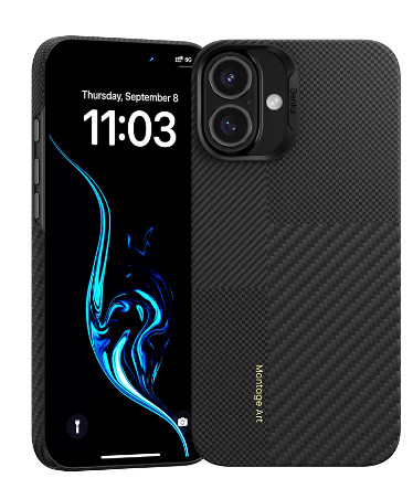 Чехол Benks Montage Kevlar ArmorAir Case iPhone 16 black 1 Чехол Benks Montage Kevlar ArmorAir Case iPhone 16 black 1