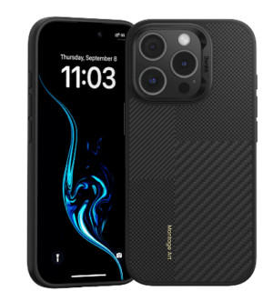 Чехол Benks Montage Kevlar ArmorAir Case iPhone 16 Pro black 1
