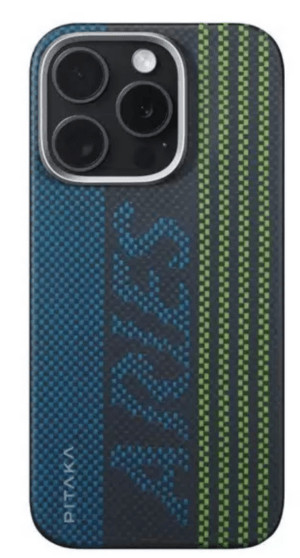 Чехол PITAKA Aries Tactile Woven Case для iPhone 15 Pro MAX 6.7", принт кредитная карта (Credit card 1