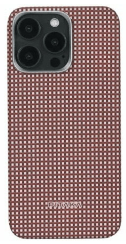 Чехол PITAKA MagEZ Case 5 для iPhone 15 Pro MAX 6.7", огненный (Bonfire) 1