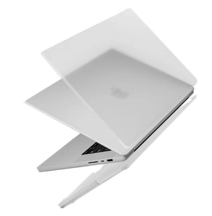 Чехол Uniq CLARO для MacBook Pro 14'' (2021), цвет матовый прозрачный (Matte Clear) 1 Чехол Uniq CLARO для MacBook Pro 14'' (2021), цвет матовый прозрачный (Matte Clear) 1