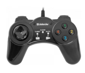 Джойстик Defender Vortex USB 13кн, (64249) 1 Джойстик Defender Vortex USB 13кн, (64249) 1