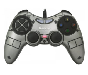 Джойстик Defender Zoom USB Xinput, 10кн, 2 стика (64244) 1