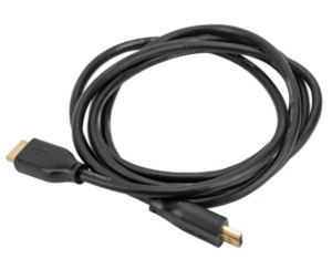 HDMI-кабель OLTO CHM-220 папа-папа, длина 2м, HDMI 2.0, ПВХ, черный 1