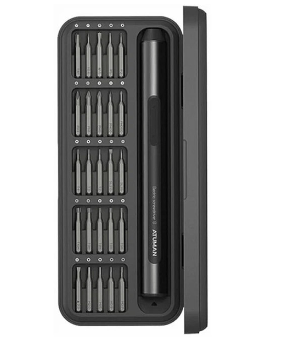 Электрическая отвертка ATuMan Duka E1 Electric Precisoon Screwdriver Set (25 бит) EU 1 Электрическая отвертка ATuMan Duka E1 Electric Precisoon Screwdriver Set (25 бит) EU 1