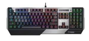 Клавиатура игр мех A4Tech Bloody B865R черн/серый 1