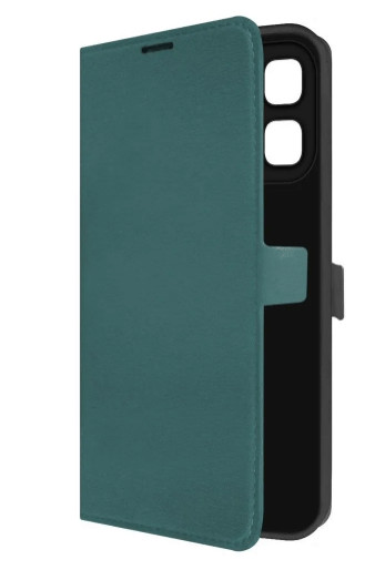 Книжка Krutoff Eco Book Infinix Hot 50i зеленый опал 1 Книжка Krutoff Eco Book Infinix Hot 50i зеленый опал 1