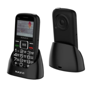 Мобильный телефон Maxvi B5 ds up Black 1