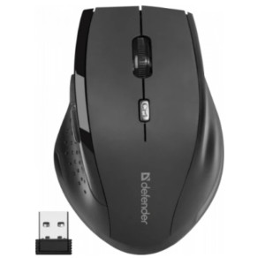 Мышь беспров Defender Accura MM-365 ч (52365) 1