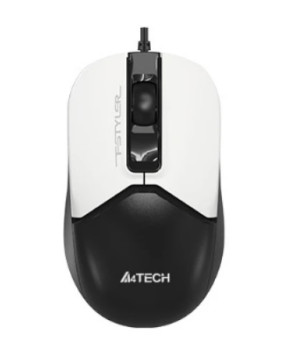 Мышь пров A4Tech Fstyler FM12 panda white/black 1