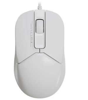 Мышь пров A4Tech Fstyler FM12S бел 1