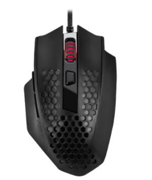 Мышь Redragon игровая  Bomber черн. 7кн.12400DPI (71277) 1
