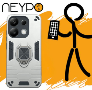 Накл NEYPO DEF CASE Xiaomi Redmi Note 13 4G серебро 1