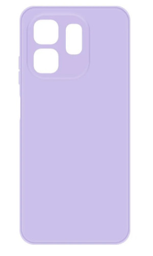Накладка Krutoff Silicone Case Infinix Hot 50i лаванда 1