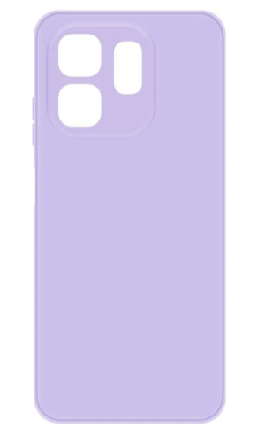 Накладка Krutoff Silicone Case Infinix Hot 50i лаванда 1