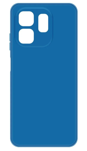 Накладка Krutoff Silicone Case Infinix Hot 50i синий 1