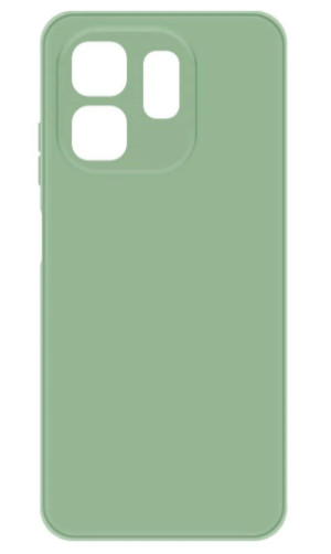 Накладка Krutoff Silicone Case Infinix Hot 50i зеленый 1