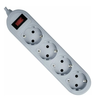 Сетевой фильтр Defender ES Lite, 1,8 м, 4 роз (99487) 1 Сетевой фильтр Defender ES Lite, 1,8 м, 4 роз (99487) 1