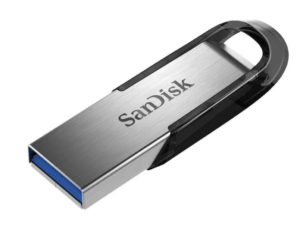 USB 3.0 накопитель SanDisk 32GB CZ73 Cruzer Ultra Flair Silver 1