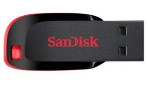 USB-накопитель SanDisk 16GB CZ50 Cruzer Blade Black 1