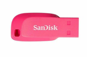 USB-накопитель SanDisk 16GB CZ50 Cruzer Blade Pink 1