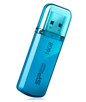 USB-накопитель Silicon Power 16GB Helios 101, Blue 1