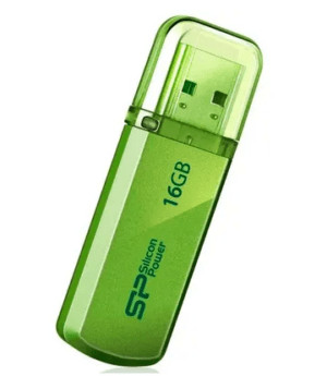 USB-накопитель Silicon Power 16GB Helios 101, Green 1
