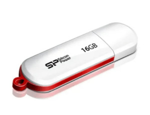 USB-накопитель Silicon Power 16GB Luxmini 320, White 1