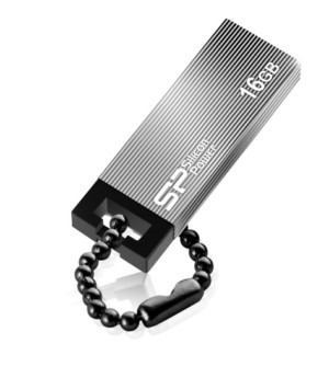 USB-накопитель Silicon Power 16GB Touch 835, Iron Grey 1