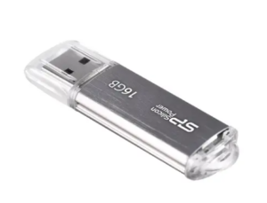 USB-накопитель Silicon Power 16GB UltimaII I-серия, Silver 1