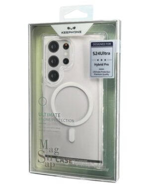 Накладка Keephone Hybrid Pro Series для Samsung S24Ultra transparent 1