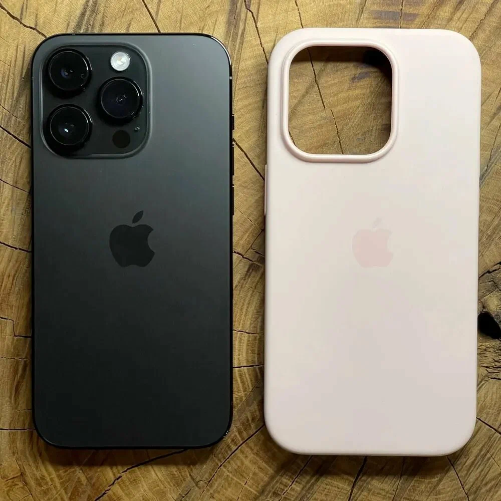 Накладка Silicone Case for iPhone 14 Pro Max без логотипа болотный 2 Накладка Silicone Case for iPhone 14 Pro Max без логотипа болотный 2