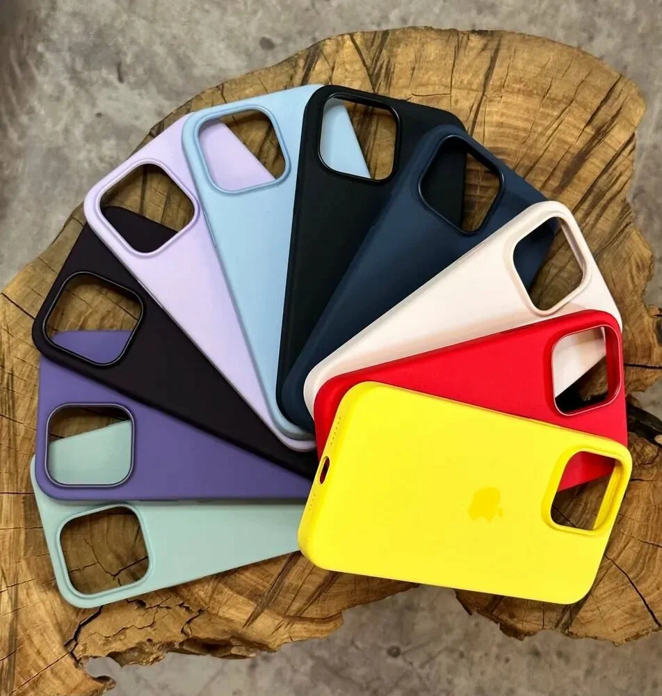 Накладка Silicone Case for iPhone 14 Pro Max без логотипа болотный 4 Накладка Silicone Case for iPhone 14 Pro Max без логотипа болотный 4