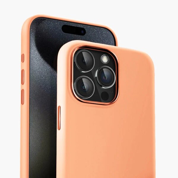 Накладка Silicone Case for iPhone 15 Pro Max  без логотипа бежевый 1