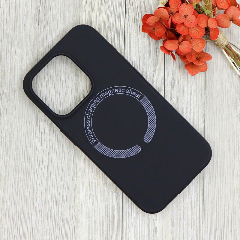 Накладка Silicone Case for iPhone 15 Pro Max  без логотипа черный 2 Накладка Silicone Case for iPhone 15 Pro Max  без логотипа черный 2