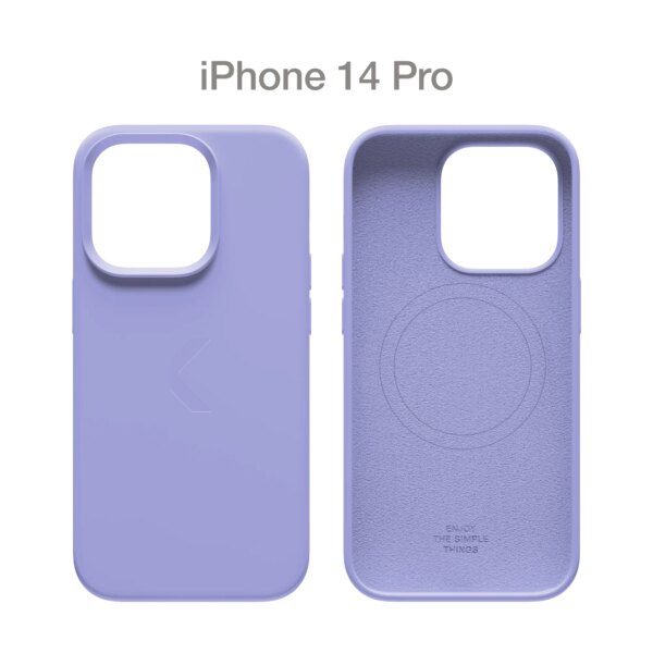 Накладка Silicone Case for iPhone 14 Pro без логотипа темно-серый 1