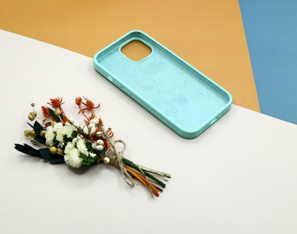 Накладка Silicone Case for iPhone 14  без логотипа бирюзовый 8