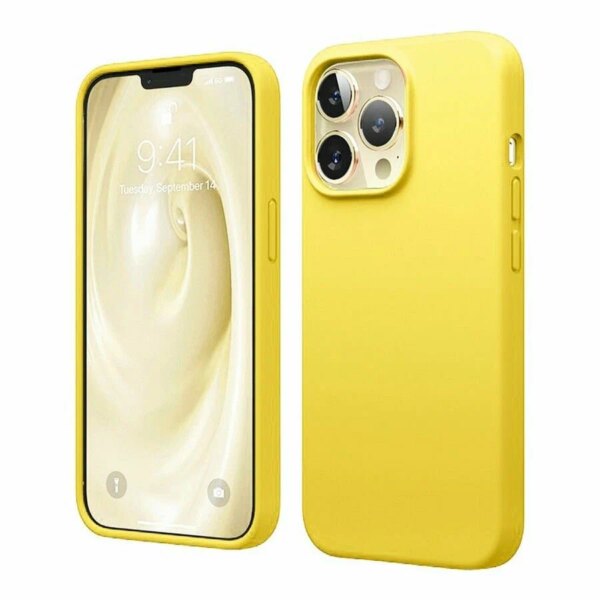 Накладка Silicone Case for iPhone 14  без логотипа черный 6