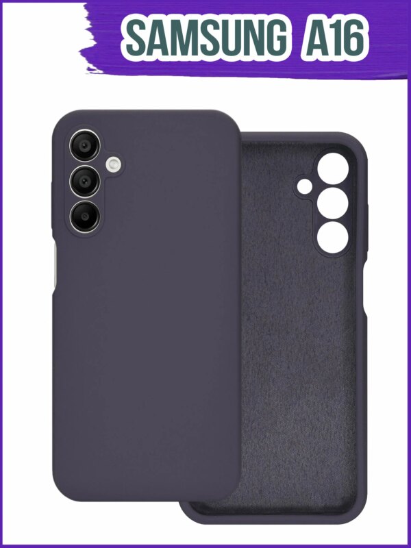 Чехол-накладка Mercedes для Samsung A16 черный 1