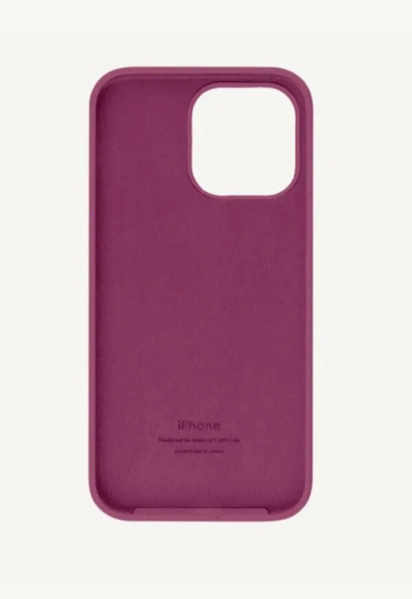 Накладка Silicone Case for iPhone 16 Pro Max без логотипа фиолетовый 2