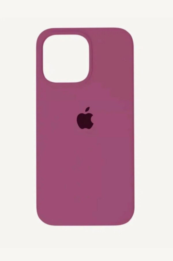 Накладка Silicone Case for iPhone 16 Pro Max без логотипа фиолетовый 3