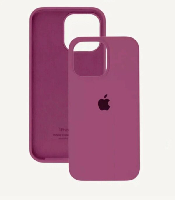 Накладка Silicone Case for iPhone 16 Pro Max без логотипа синий 1