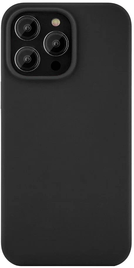 Накладка Silicone Case for iPhone 14 Pro Max  без логотипа черный 1 Накладка Silicone Case for iPhone 14 Pro Max  без логотипа черный 1