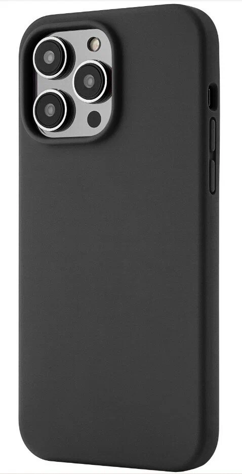 Накладка Silicone Case for iPhone 14 Pro Max  без логотипа черный 3 Накладка Silicone Case for iPhone 14 Pro Max  без логотипа черный 3