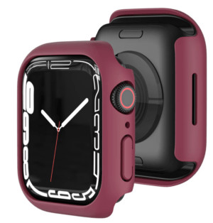 Чехол на смартчасы Classic Watchband Case Apple Watch 44 mm Вишневый 1