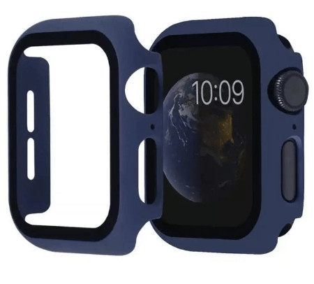 Чехол на смартчасы Fashion Cover Apple Watch 44 mm Синий 1 Чехол на смартчасы Fashion Cover Apple Watch 44 mm Синий 1